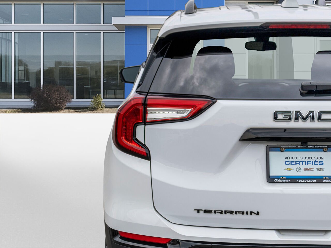 2022 GMC Terrain Traction intégrale, 4 portes SLE White Châteauguay - photo #33