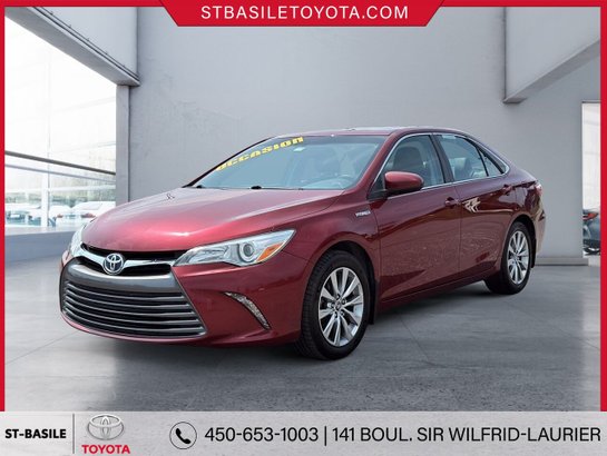 2015 TOYOTA Camry Hybrid 2015 Red