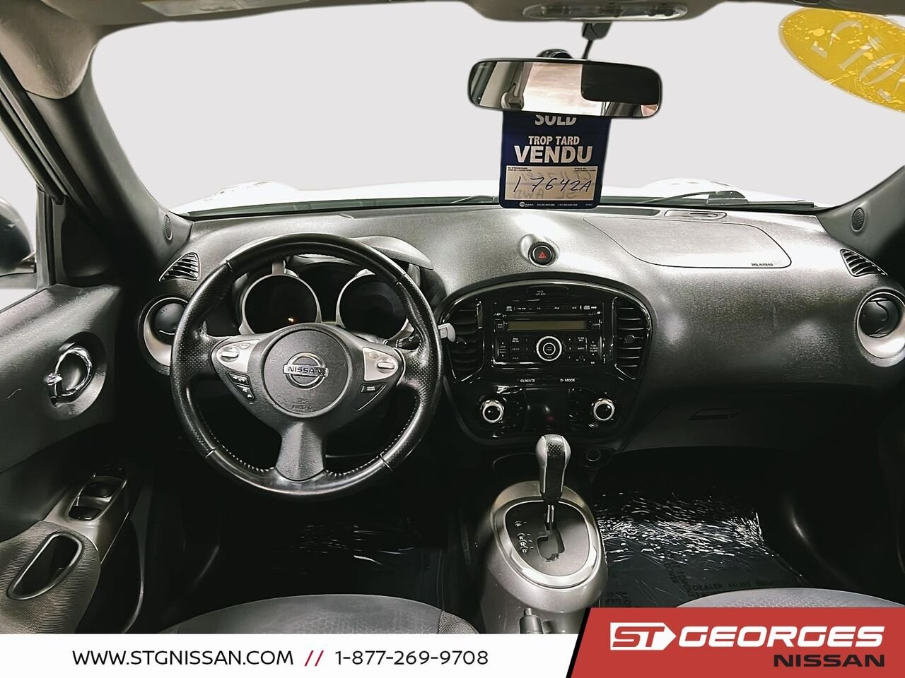 Nissan JUKE 2012 Blanc Saint-Georges - photo #9