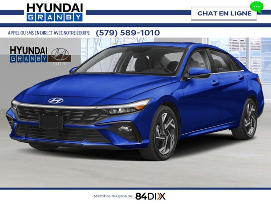 HYUNDAI Elantra hybride 2026 2026 Bleu intense