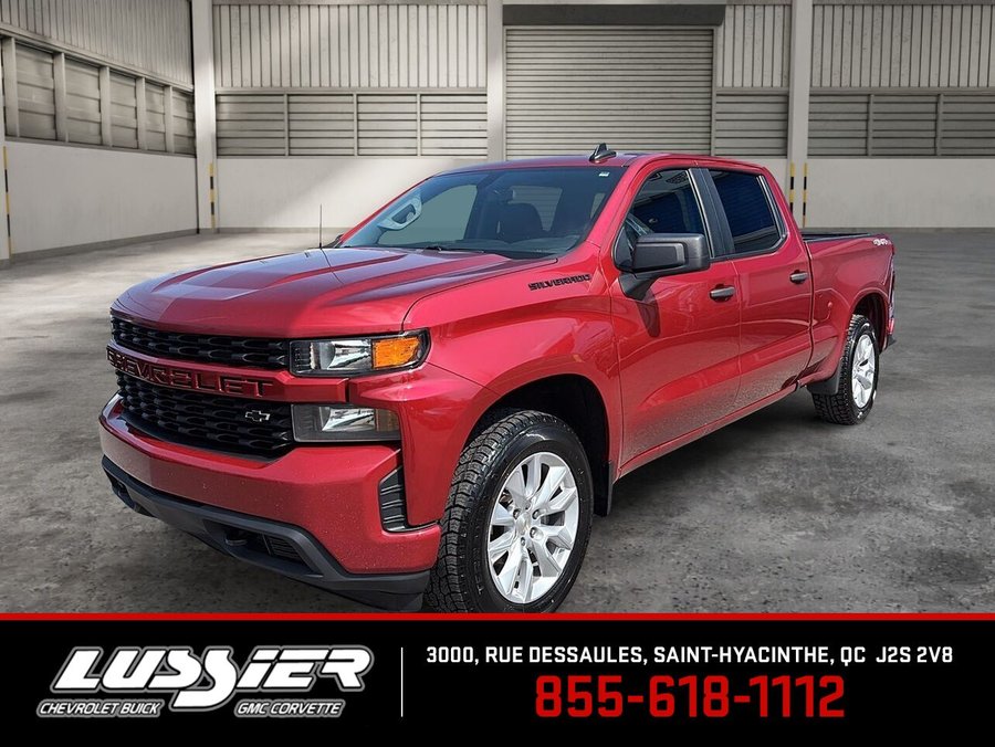 CHEVROLET SILVERADO 1500 CUSTOM + FINANCMENT DISPONIBLE + GANRANTIE PROLONGE 2021