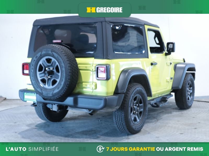 Jeep Wrangler 2023 Jaune Laval - photo #8