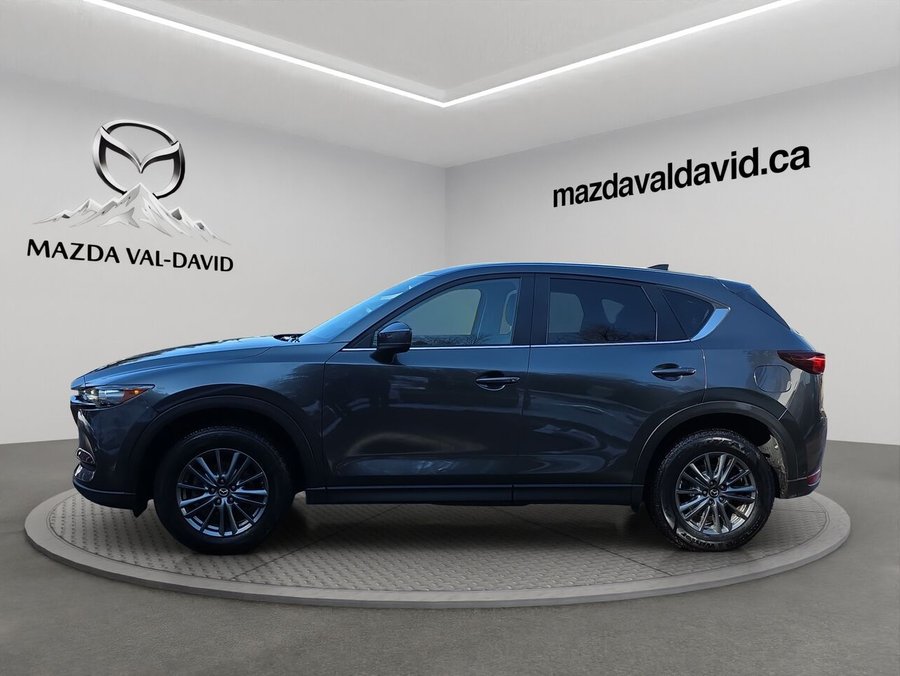 2018 Mazda CX-5 GS Auto AWD, cruise control, commande audio au volant, détecteur d'angles morts Grey