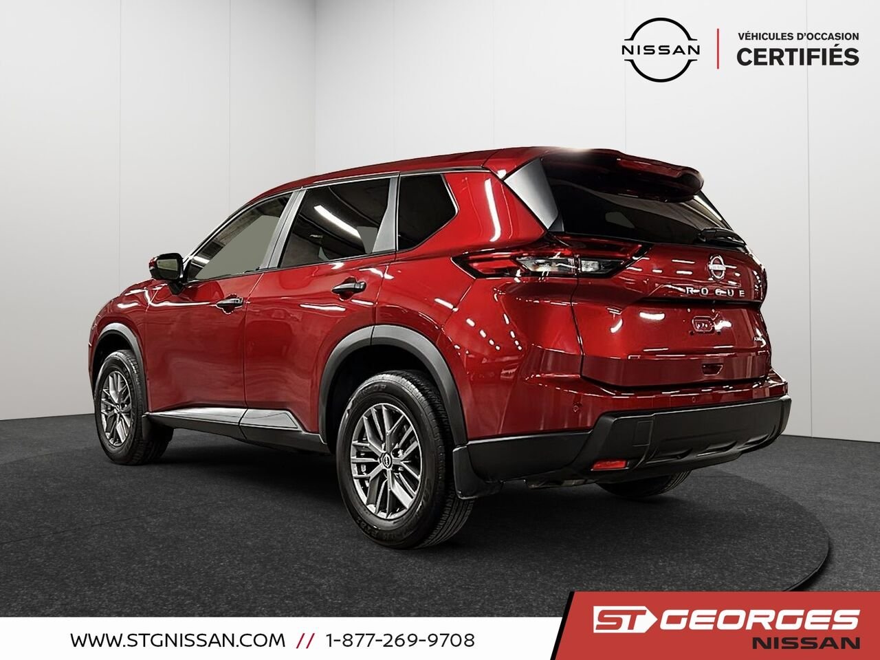 Nissan Rogue 2024 Rouge Saint-Georges - photo #3
