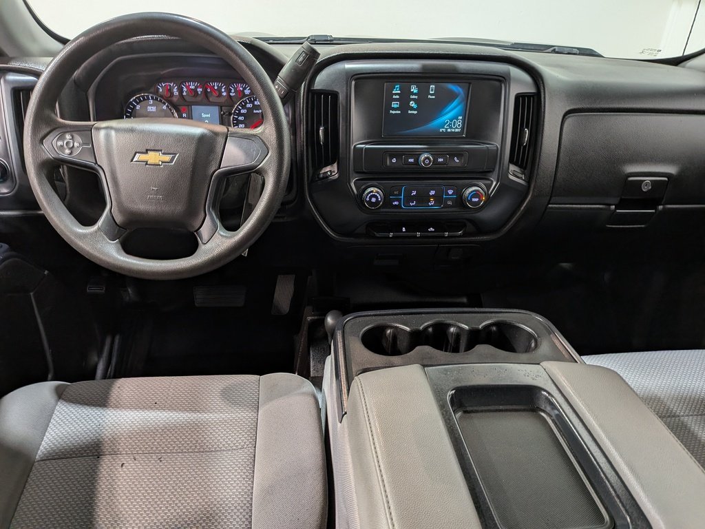2018 Chevrolet Silverado 1500 4WD Double Cab 143.5" Work Truck Black Val-David - photo #24