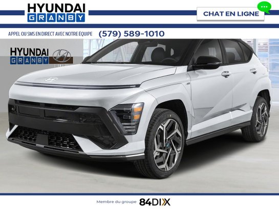 HYUNDAI Kona 2026 2026 Blanc Atlas avec toit Noir abyssal