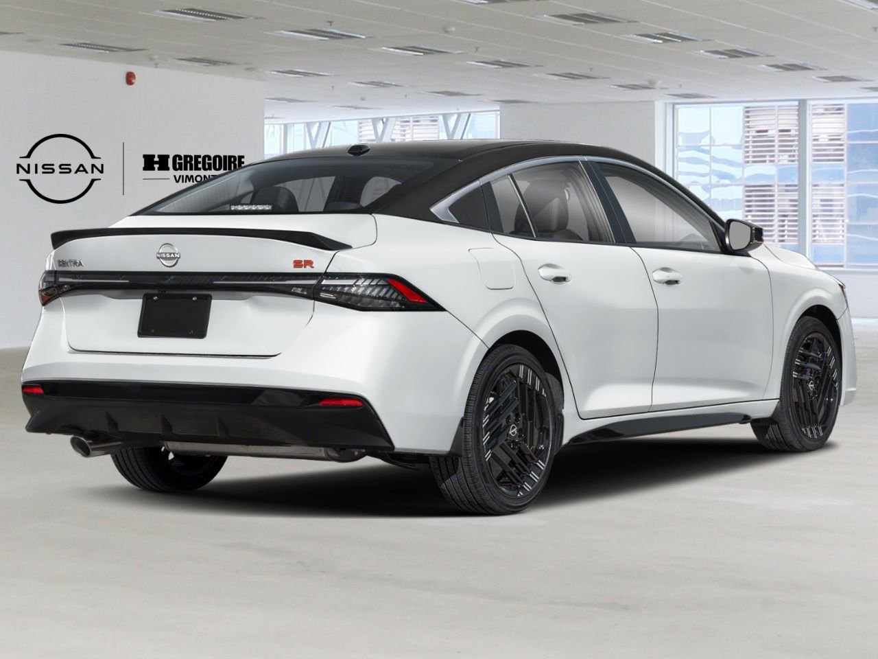 2026 Nissan Sentra Aspen White TriCoat/Super Black Laval - photo #1
