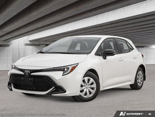 2026 Toyota Corolla Hatchback 2026 White