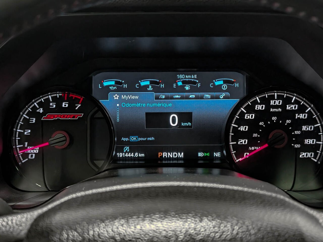 Ford F-150 LARIAT SPORT FX4 Moteur 3.5L 2018 Noir Sherbrooke - photo #17
