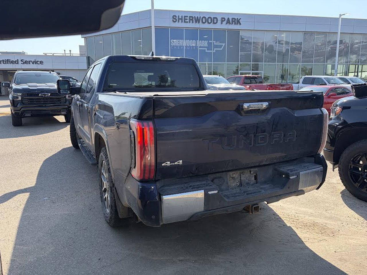 2022 Toyota Tundra 4x4 Crewmax Platinum Long Bed Blue Sherwood Park - photo #4