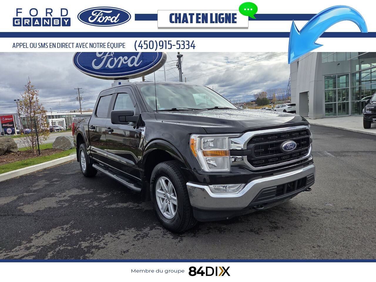 2022 Ford F-150 Black Granby - photo #0