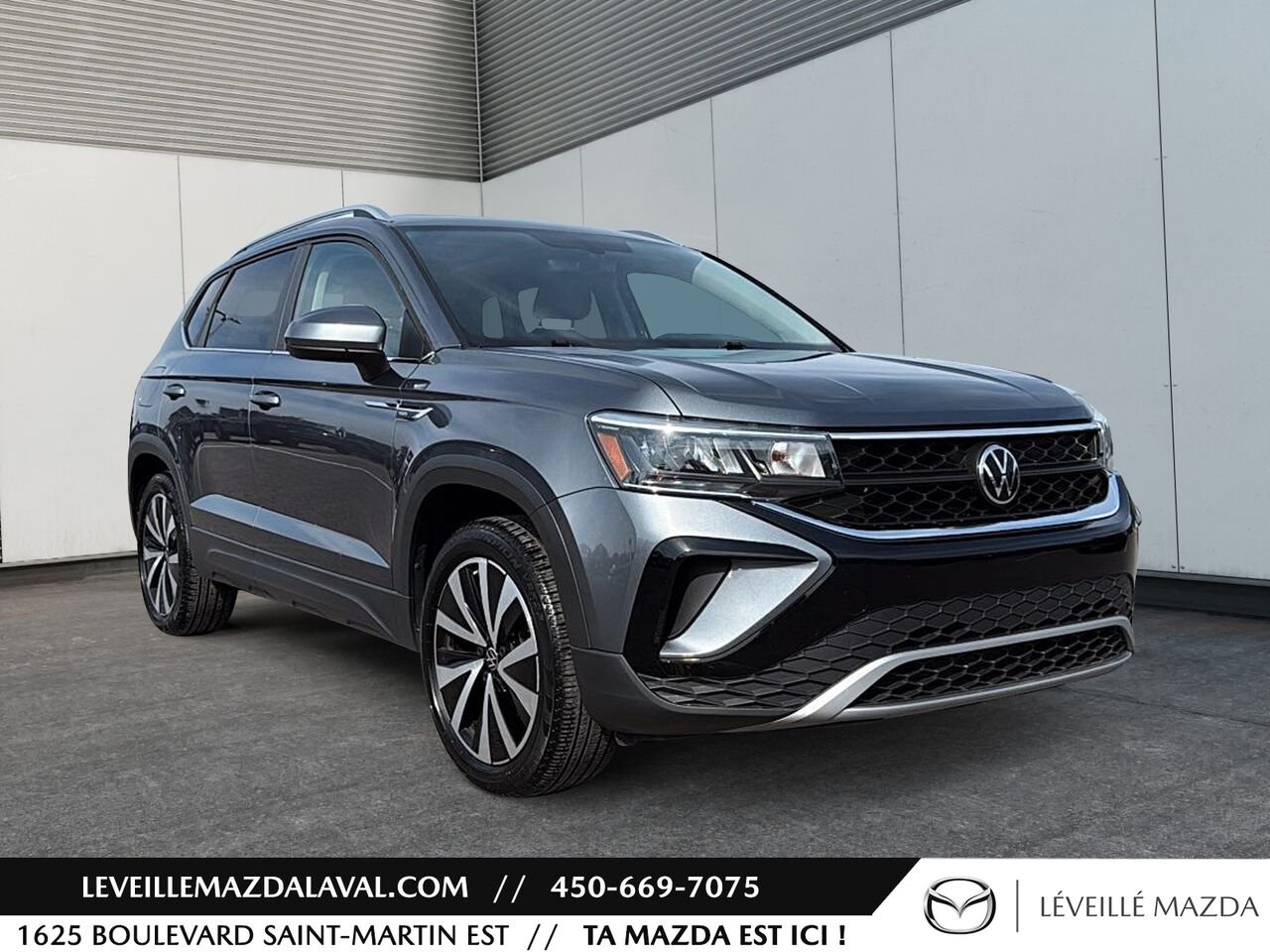 2023 Volkswagen Taos Comfortline 4MOTION Grey Laval - photo #4
