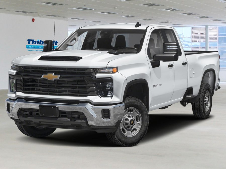 CHEVROLET SILVERADO 2500HD WT cabine double 4RM 162 po 2026 Blanc