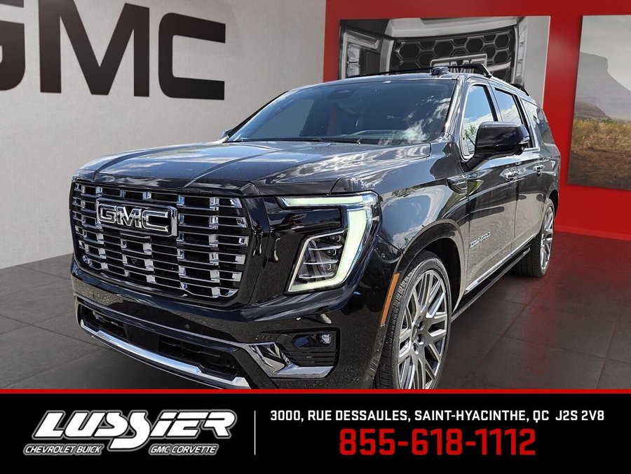 GMC Yukon XL Denali Ultimate 4 portes 4RM 2026 NOIR ONYX