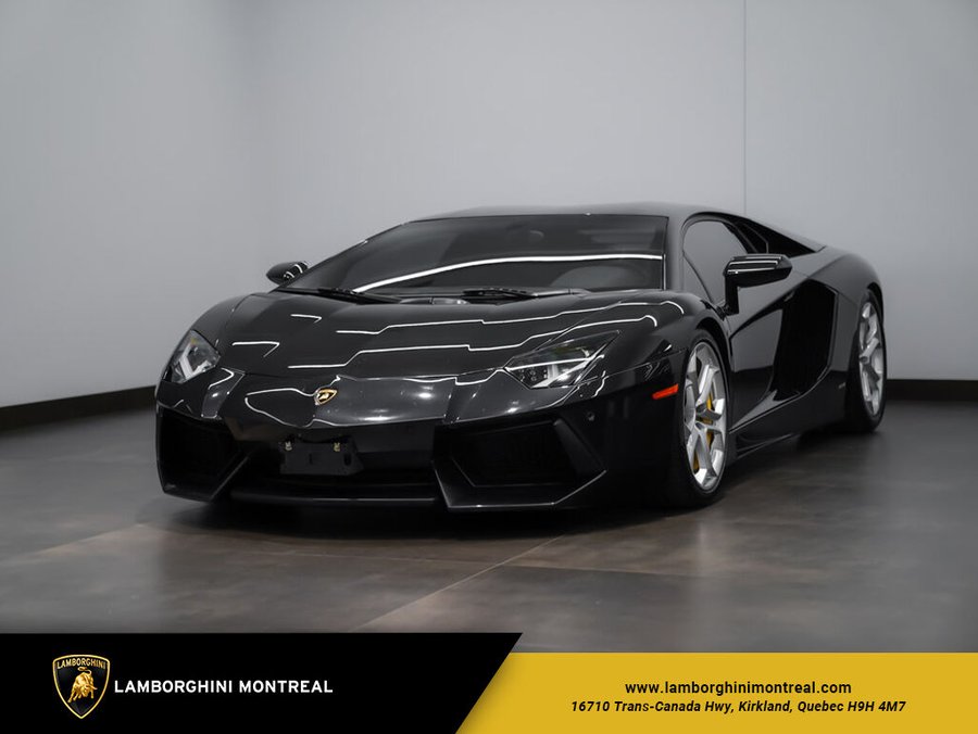2013 Lamborghini Aventador 2013 Black