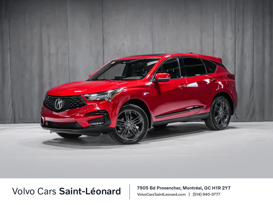 2021 Acura RDX A-Spec Red