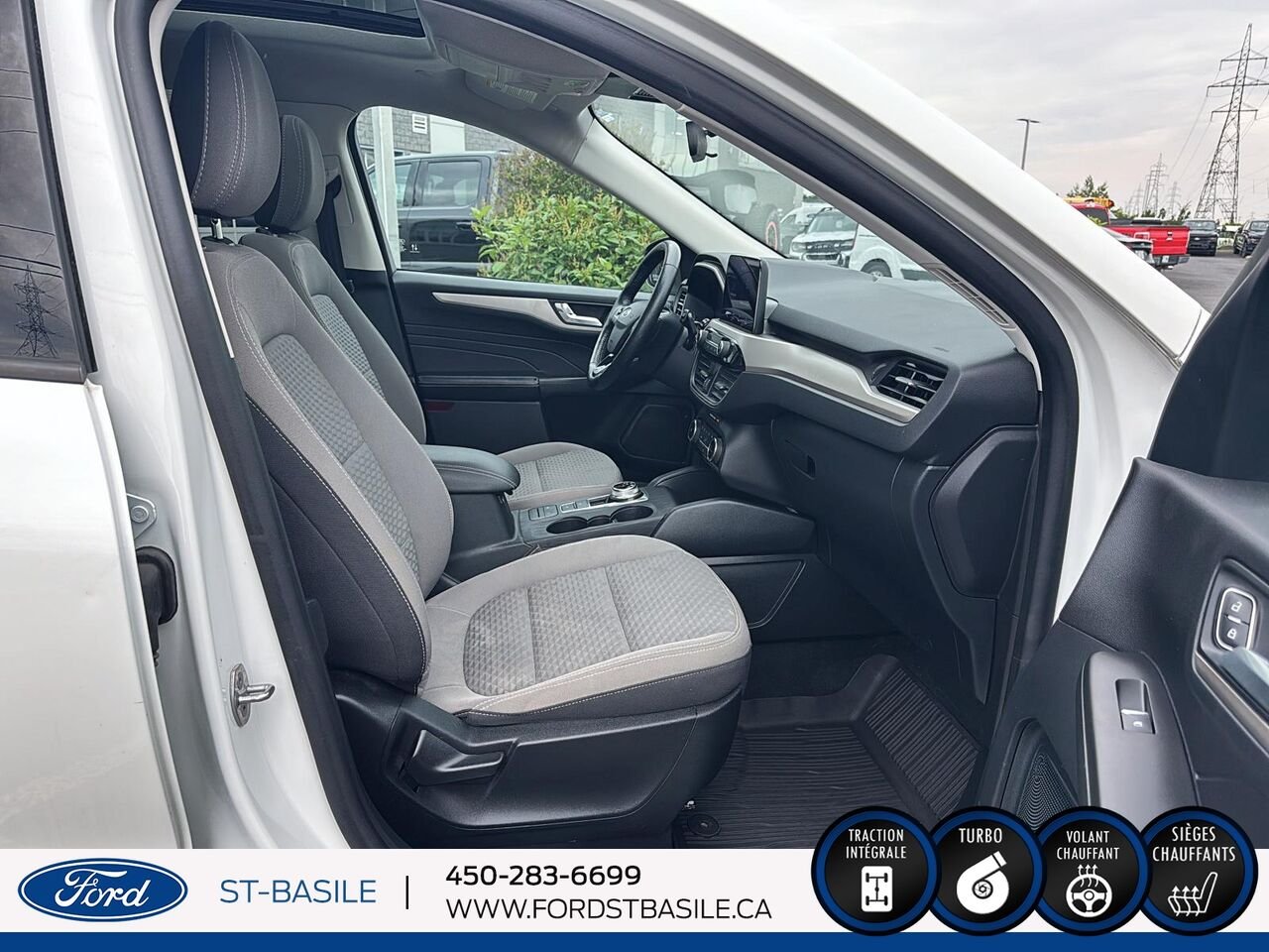 2021 Ford Escape White Saint-Basile-le-Grand - photo #11