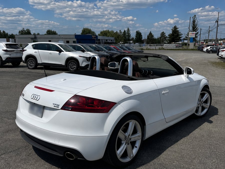 Audi TTS 2011 2011 Blanc