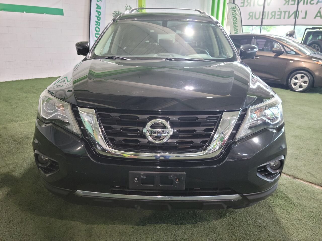 2018 Nissan Pathfinder Black  - photo #8