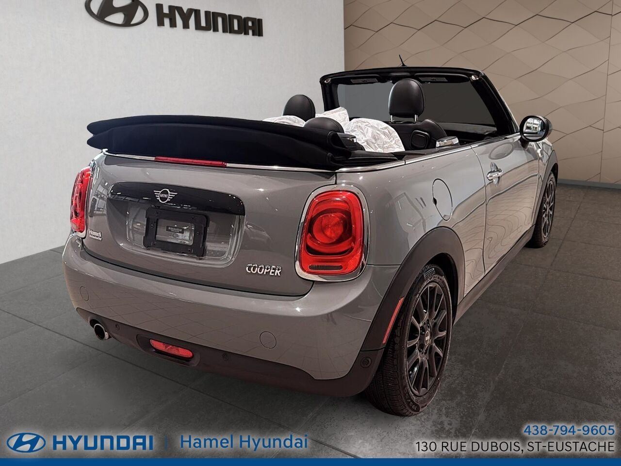 2019 MINI Convertible Grey Saint-Eustache - photo #2