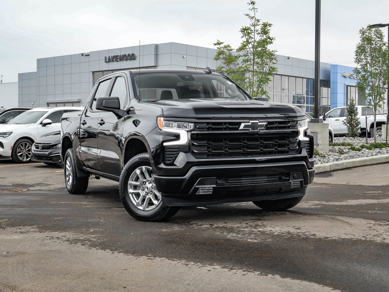 2024 Chevrolet Silverado 1500 4WD Crew Cab 147 RST Black Sherwood Park - photo #1