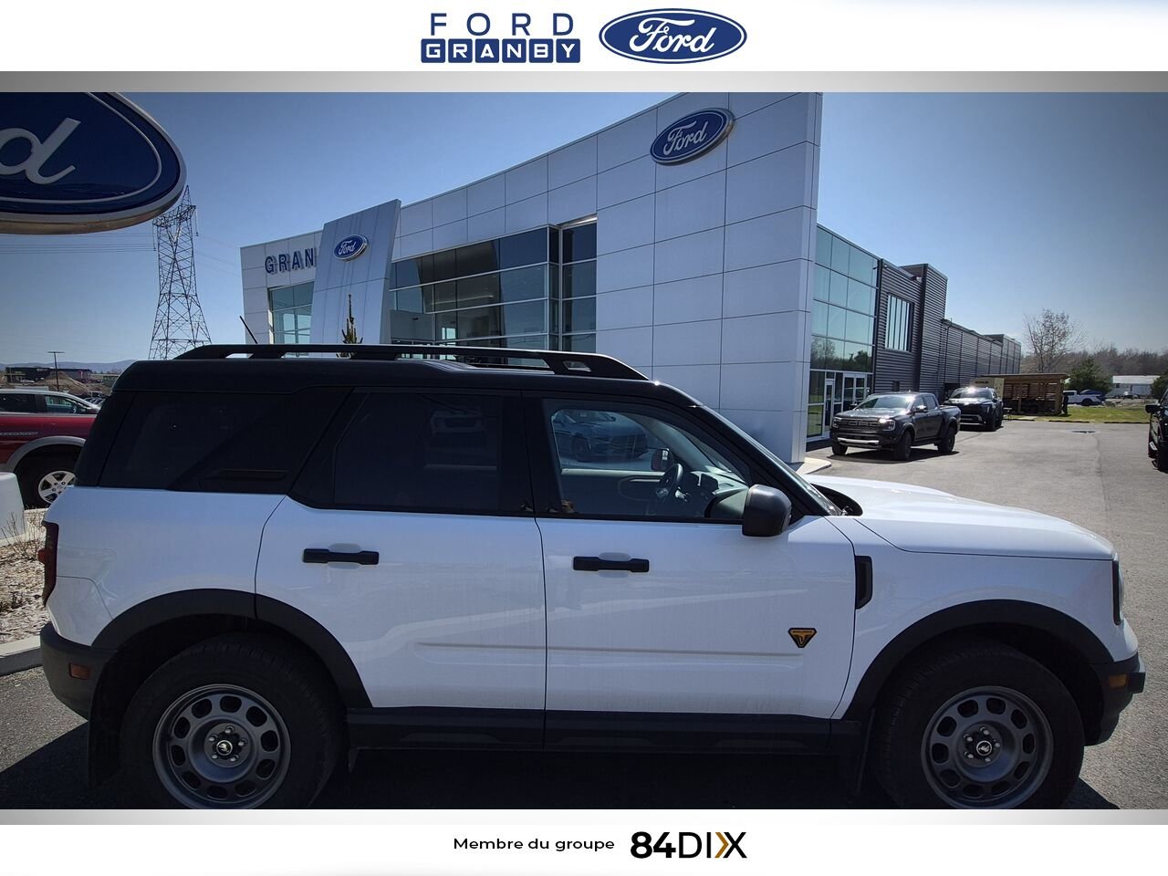 Ford Bronco Sport 2021 Blanc Granby - photo #5