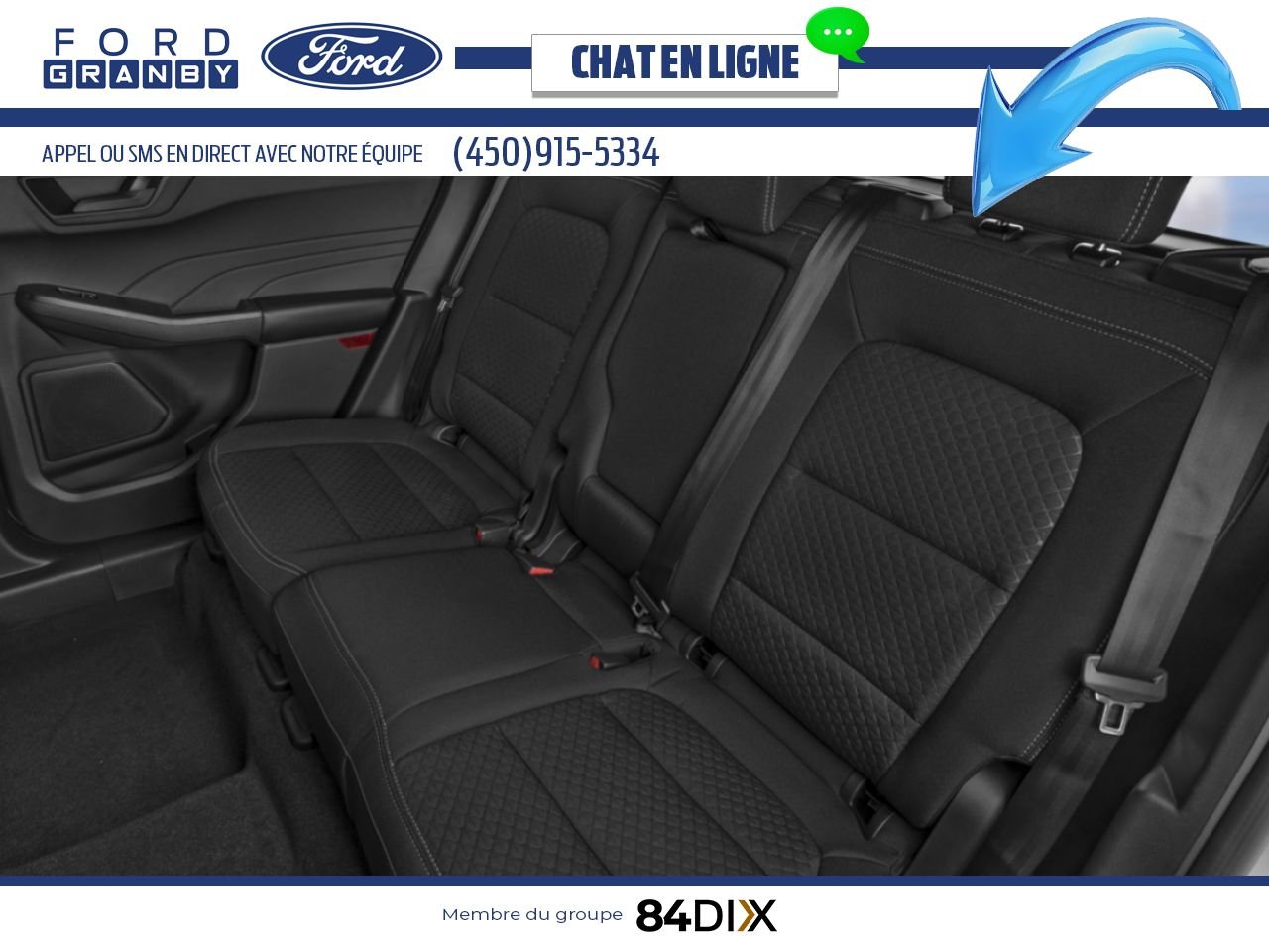 Ford Escape 2025 Bleu vapeur métallisé Granby - photo #6