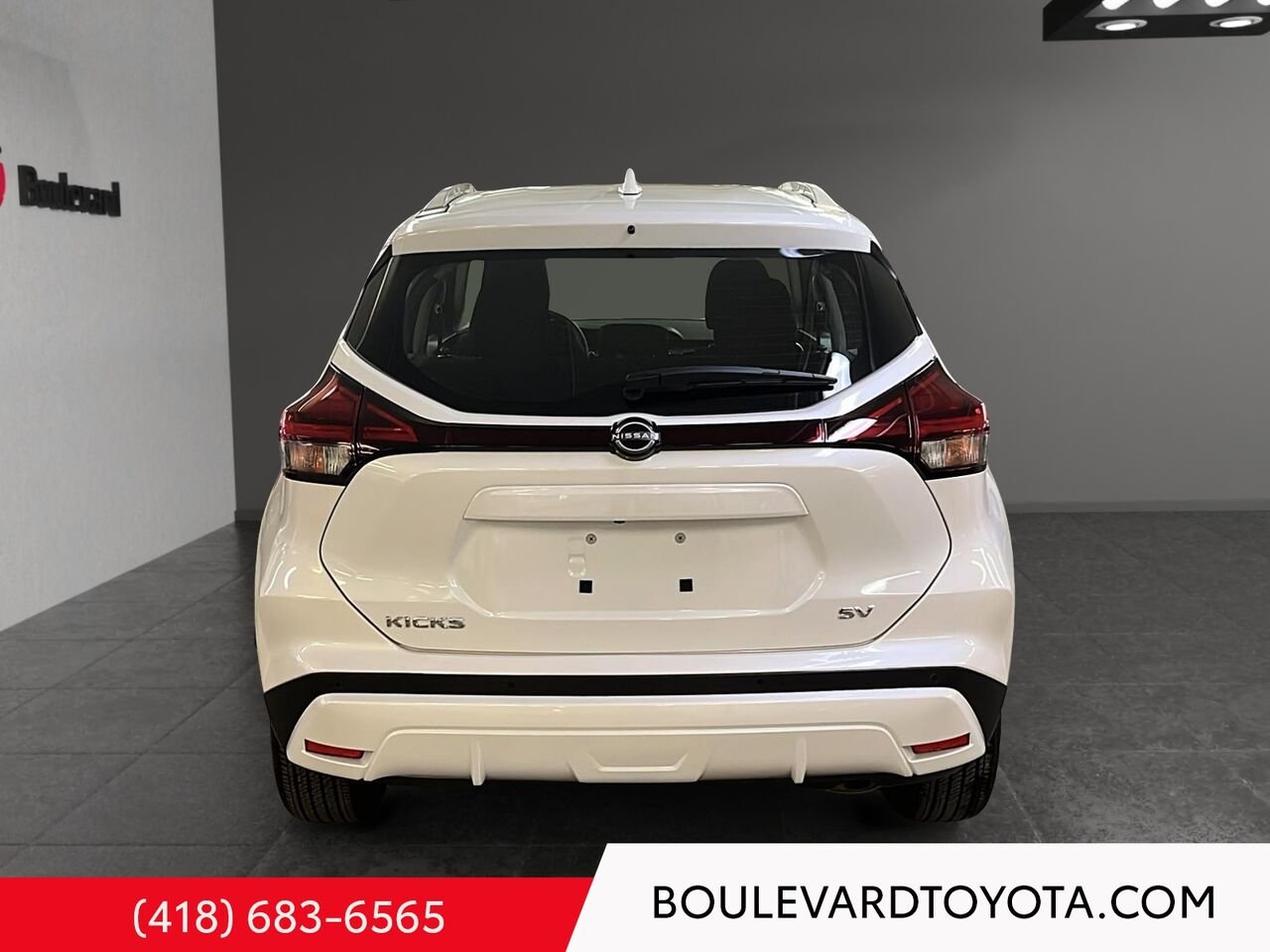 Nissan Kicks 100180B-74 | SV 2024 Blanc Québec - photo #4