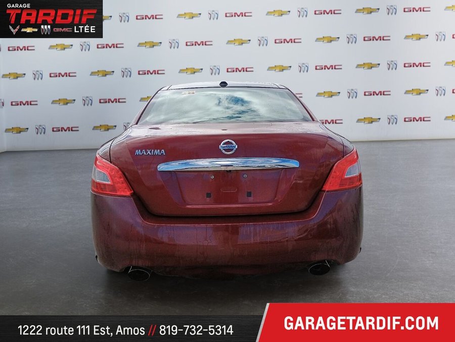 2009 NISSAN MAXIMA 2009 Red