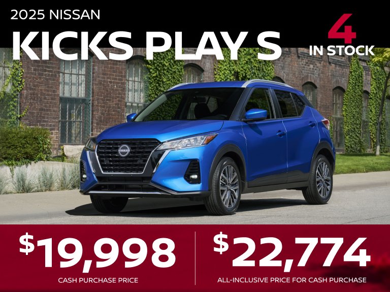 Nissan st eustache Accueil avril KICKS PLAY