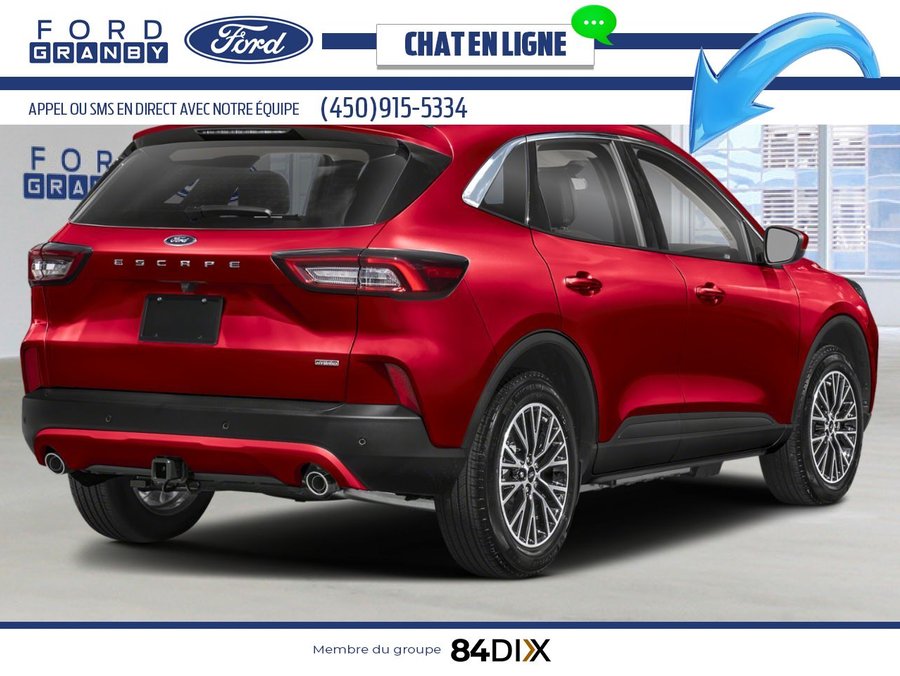 Ford Escape VHR TA 2025 Rouge vitesse métallisé teinté verni