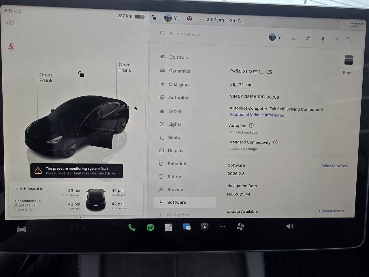 Tesla Model 3 2023 Noir Longueuil, - photo #13