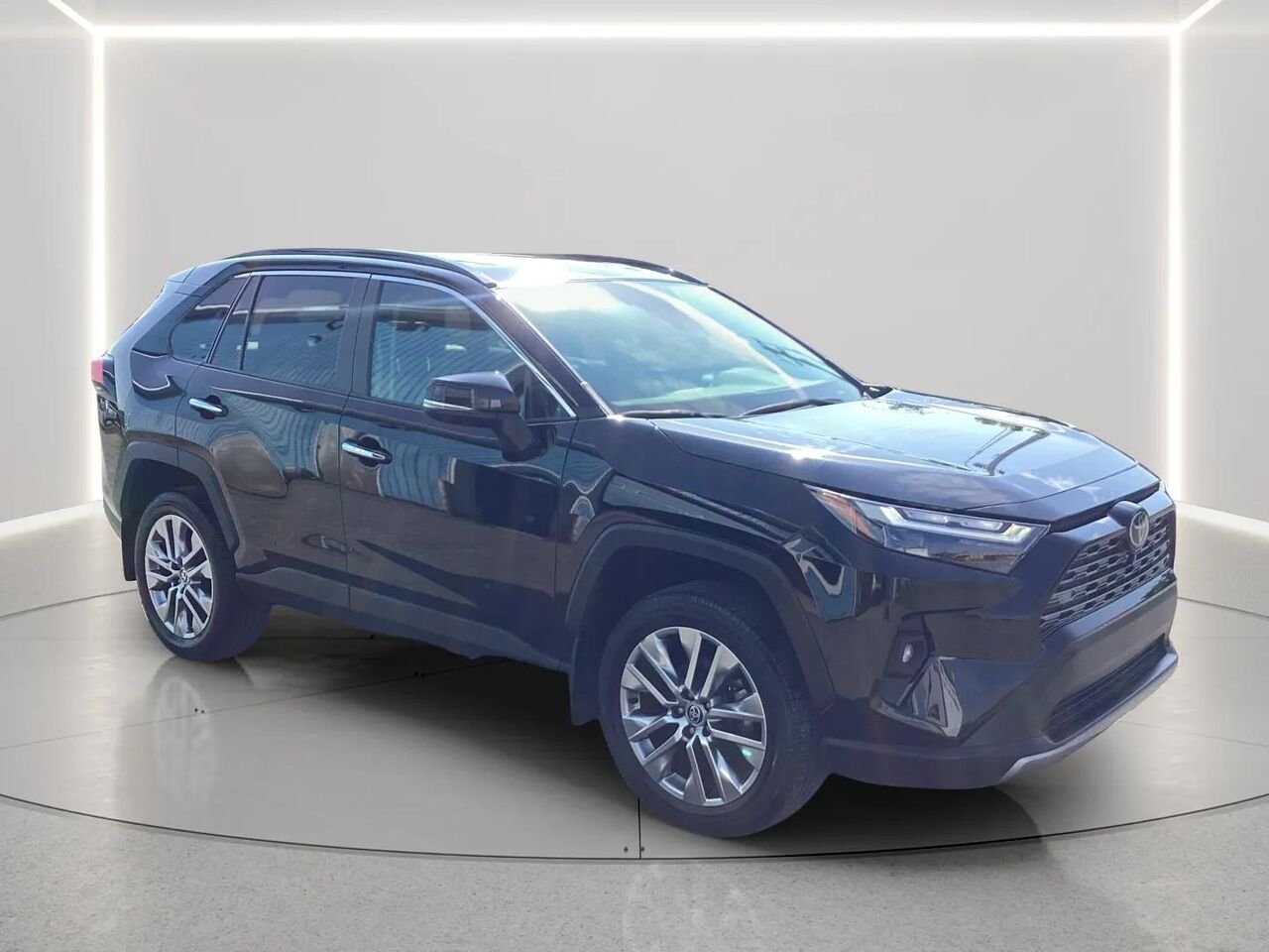 2023 TOYOTA RAV4 LIMITED AWD Black Gatineau - photo #6