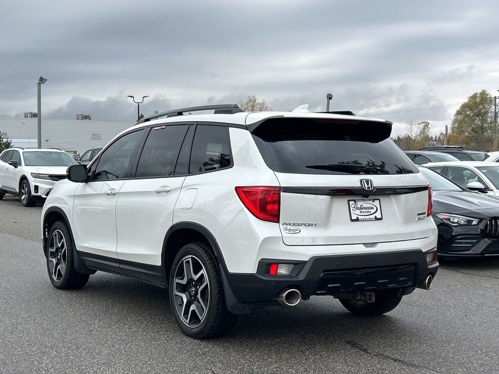 2023 Honda Passport Touring White Gatineau - photo #3