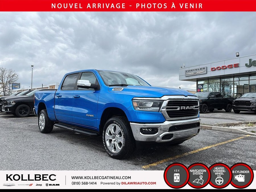 RAM 1500 BIG HORN/LONE STAR *** UN PROPRIO + CLEAN CARFAX *** 2021 Bleu