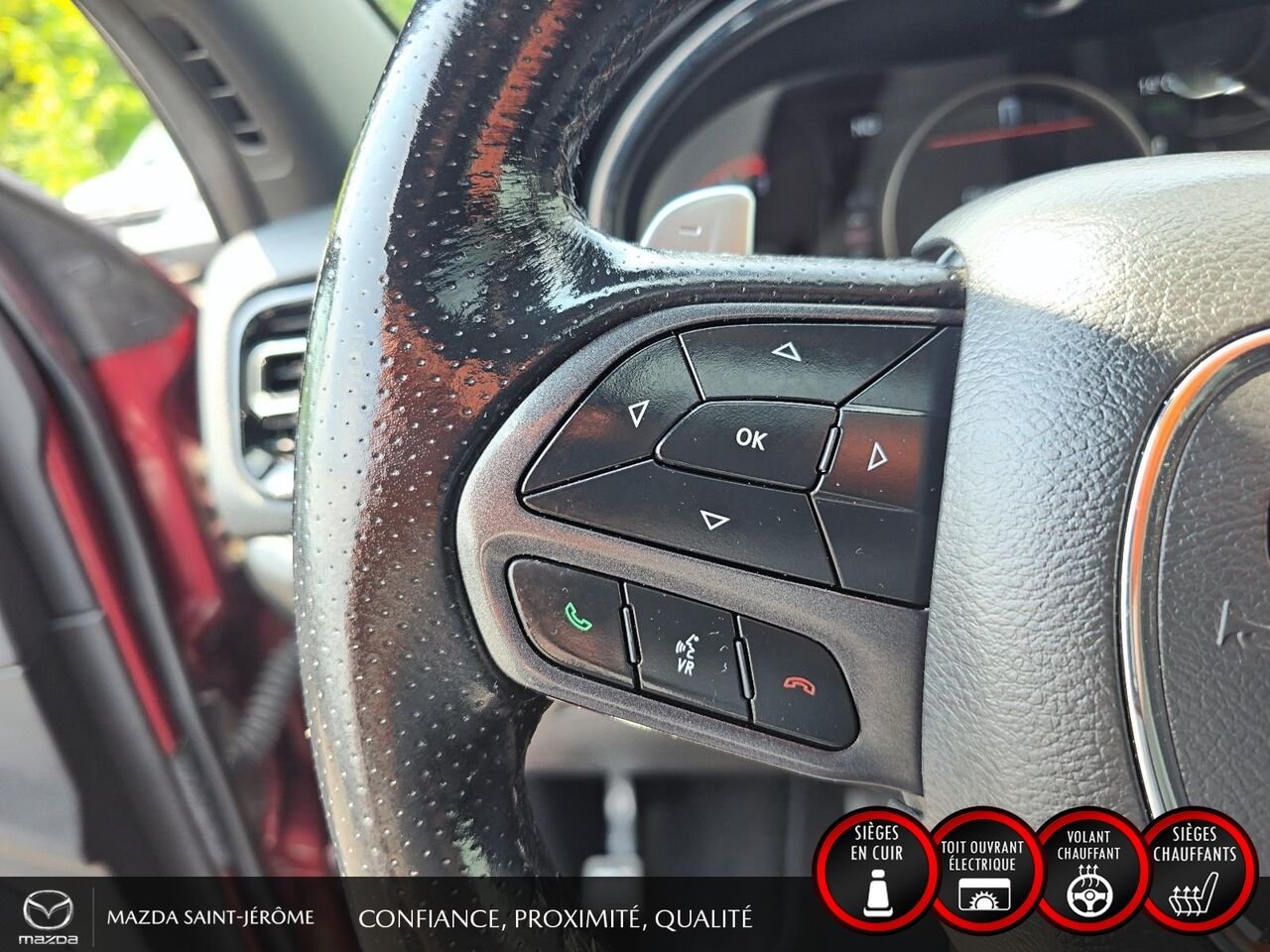 2022 Dodge Durango GT | BLACK TOP | TOWING PACK | TOIT OUVRANT | Red Saint-Jérôme - photo #14