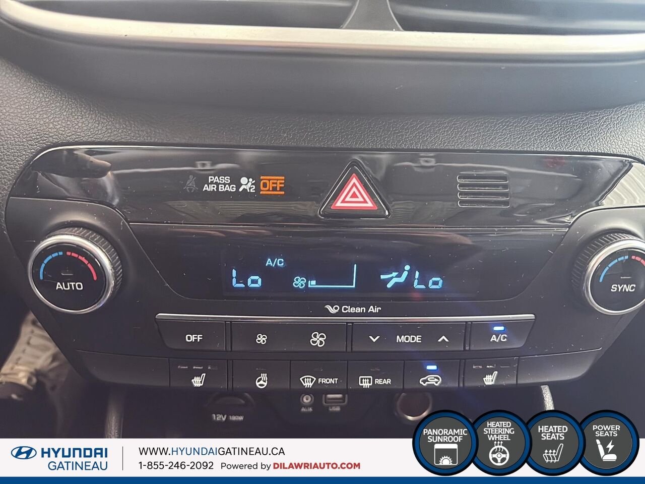 Hyundai Tucson Luxe TI *** air climatiser ,toit ouvrant , cuir *** 2019 Blanc Ottawa & Gatineau - photo #9