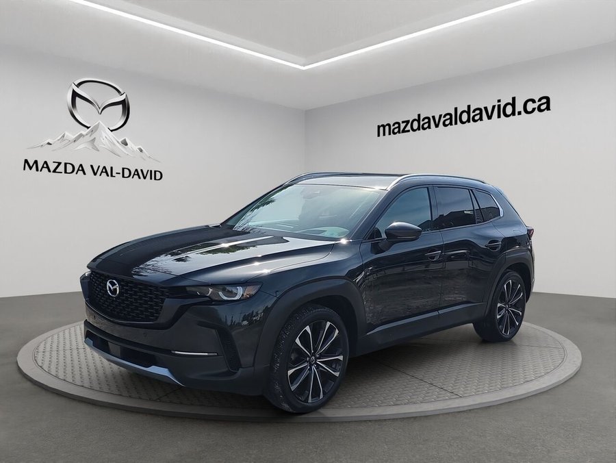 2023 Mazda CX-50 GT TI avec moteur turbo, Toit ouvrant panoramique, Apple carplay, Sièges en cuir Black