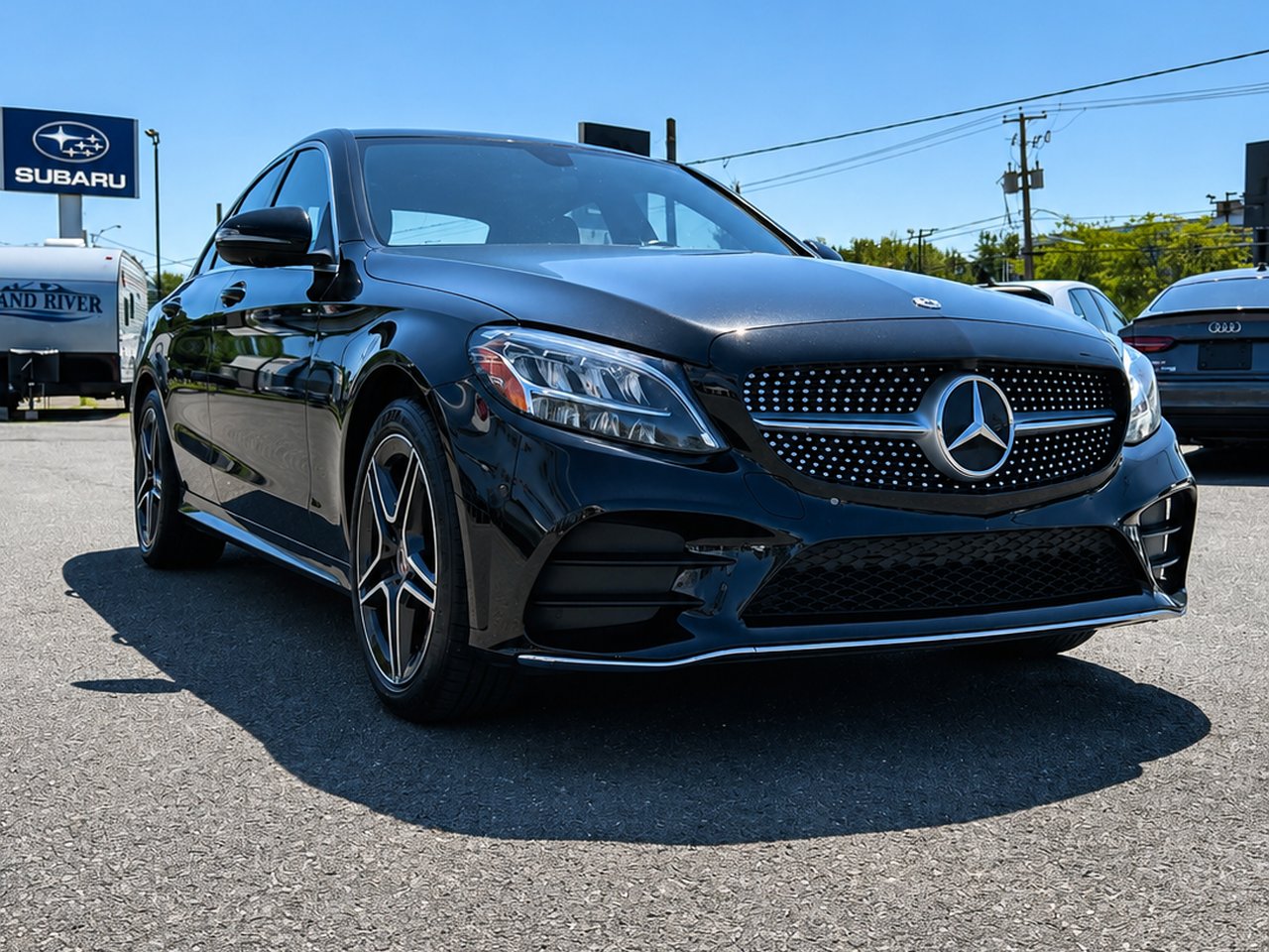 Mercedes-Benz C300 Sport Pack + Night Pack 2021 Noir Granby - photo #8