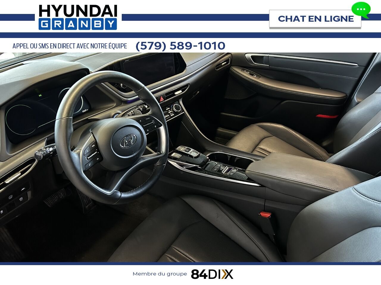 Hyundai Sonata Hybride 2023 Gris Granby - photo #11