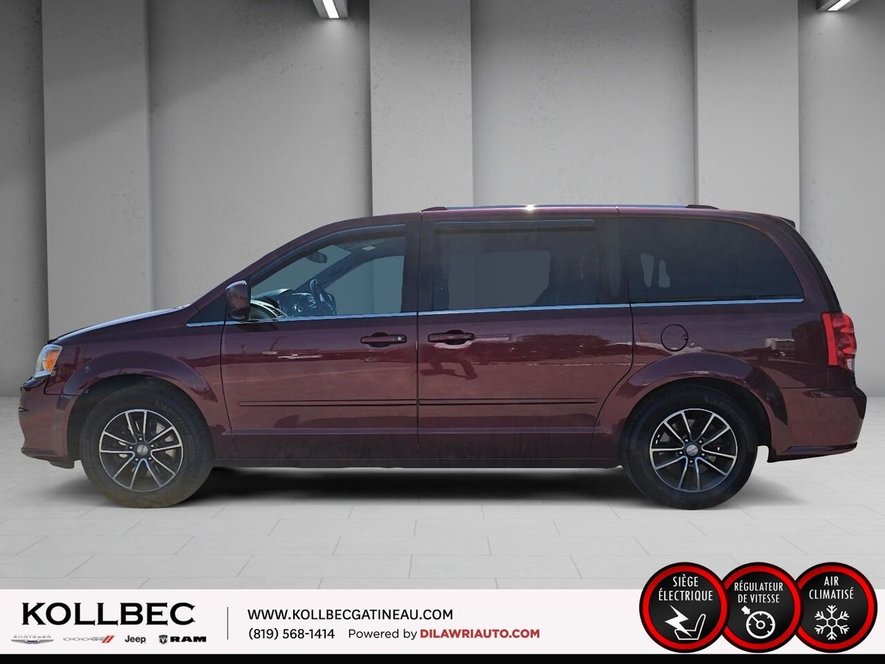 2017 DODGE GRAND CARAVAN SXT Premium Plus Red Ottawa & Gatineau - photo #18