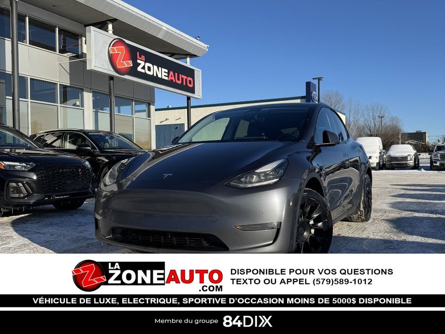 Tesla Model Y Long Range 2021 2021 Gris