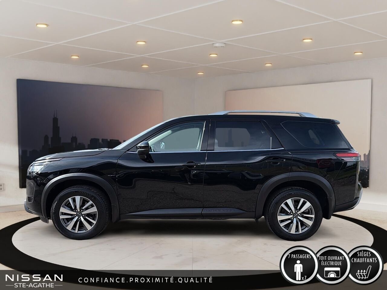 2024 Nissan Pathfinder Black Ste-Agathe des Monts - photo #5