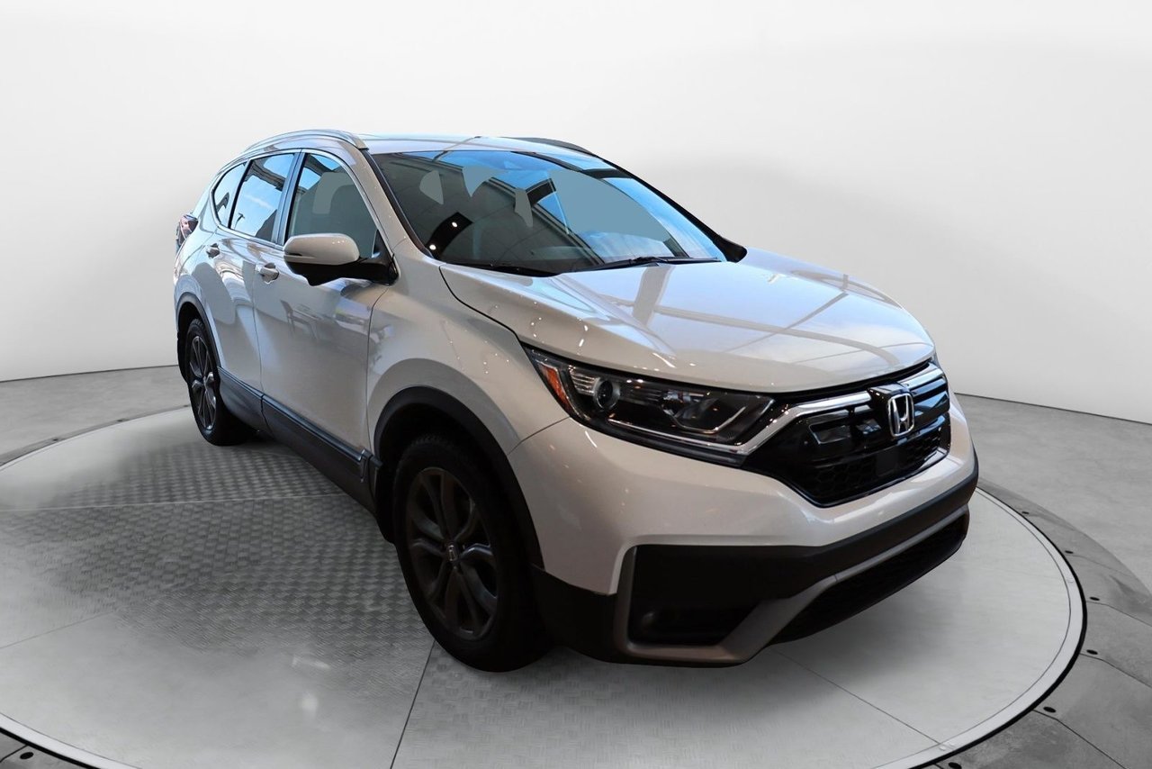 2021 Honda CR-V VIN 2HKRW2H43MH207256 White Chicoutimi - photo #1