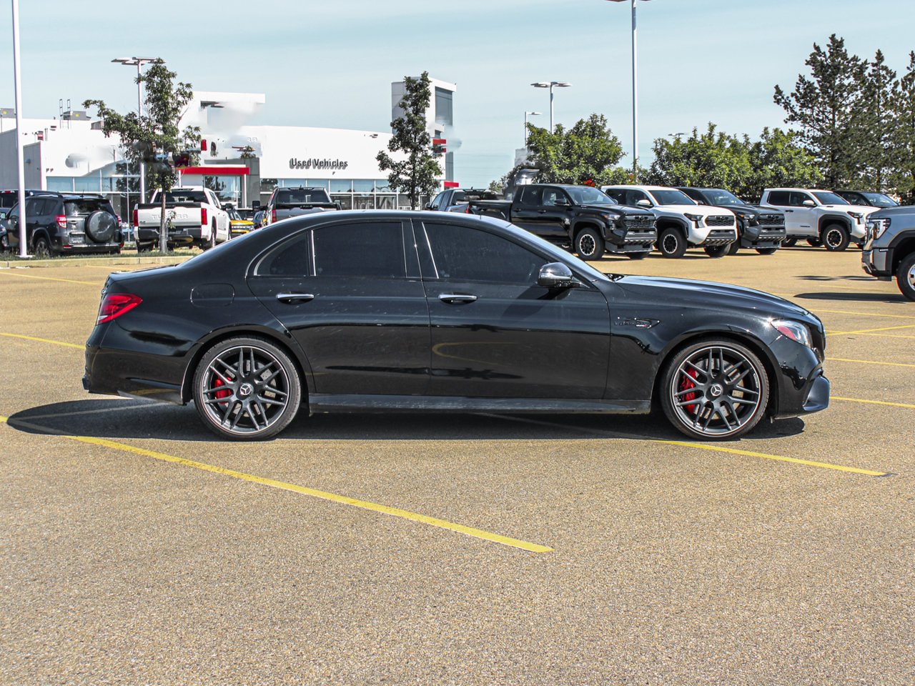 2018 Mercedes-Benz E-Class AMG E 63 S 4MATIC Sedan Black Sherwood Park - photo #8