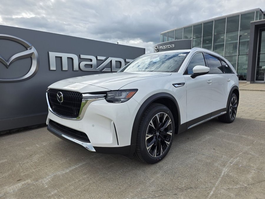 Mazda CX-90 hybride rechargeable 2026 2026 Blanc rhodium métallisé
