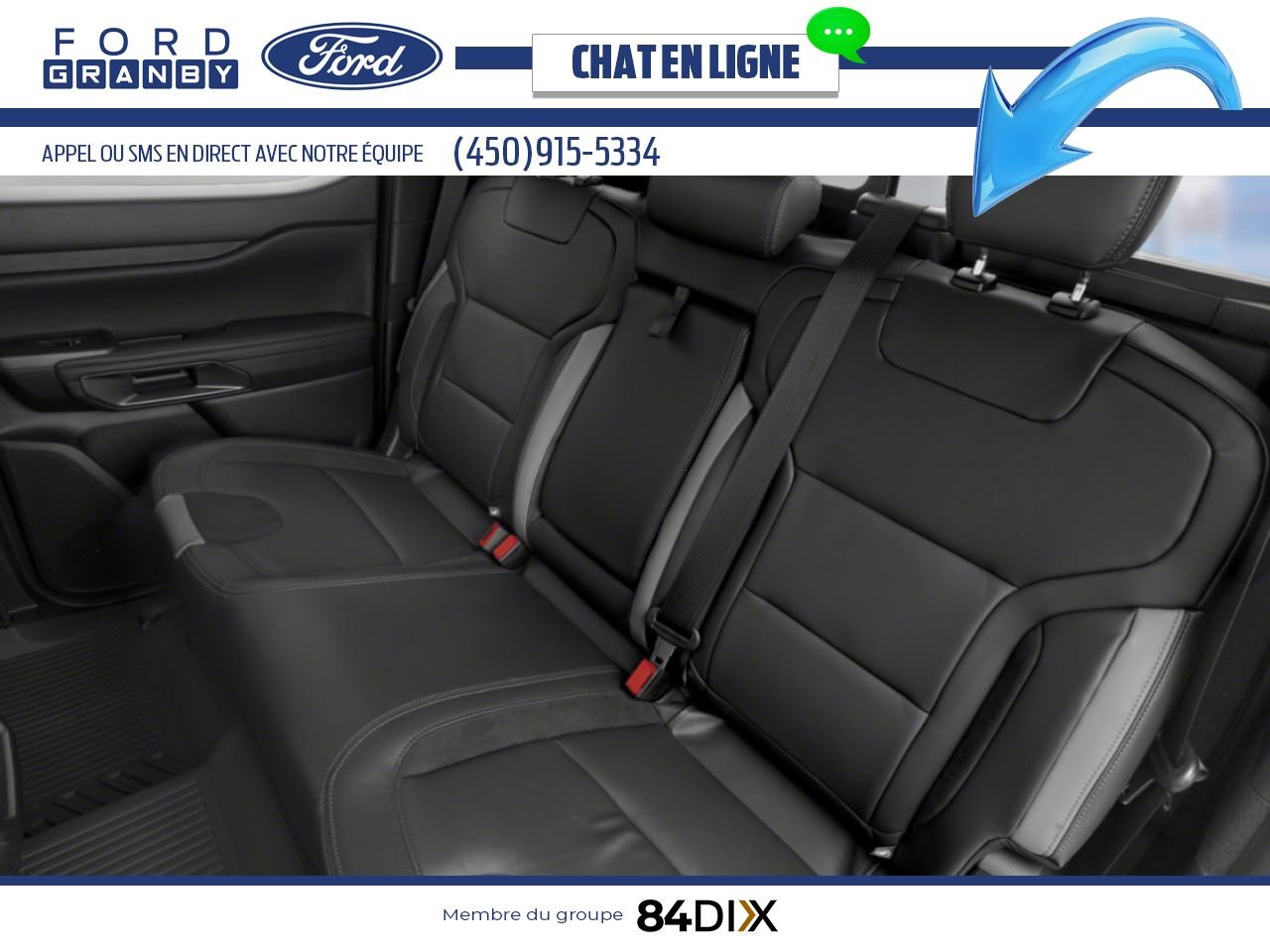 2025 Ford Ranger Shadow Black Granby - photo #12