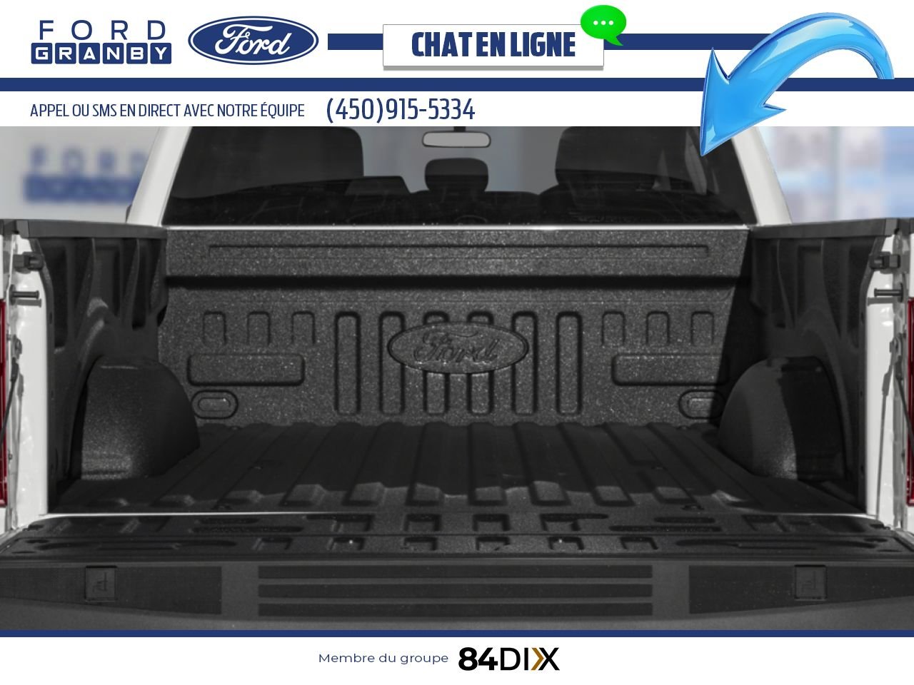 Ford F-150 2023 Gris Granby - photo #10