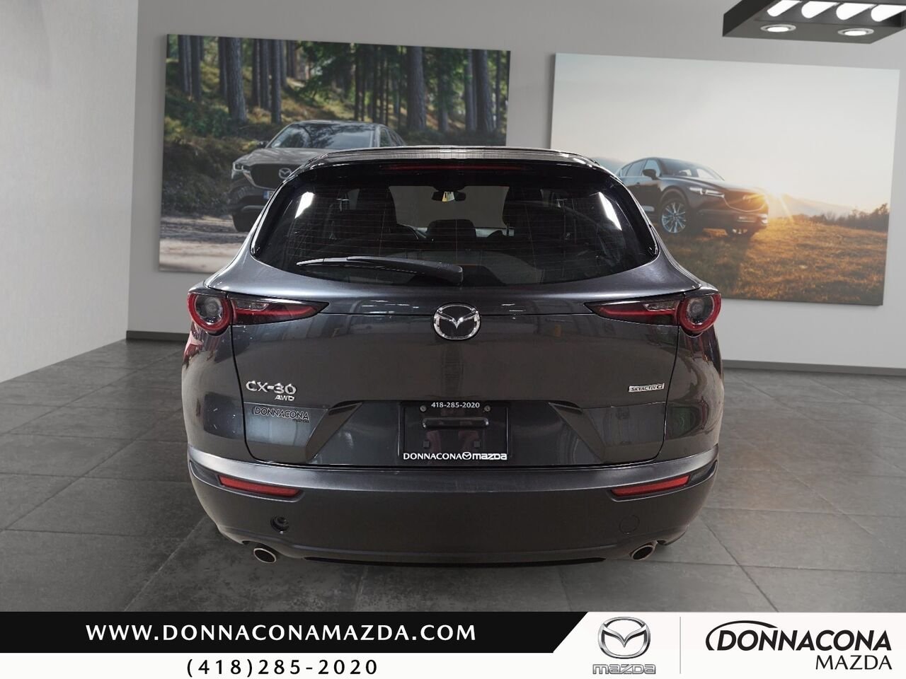 Mazda CX-30 2023 Gris Donnacona - photo #5
