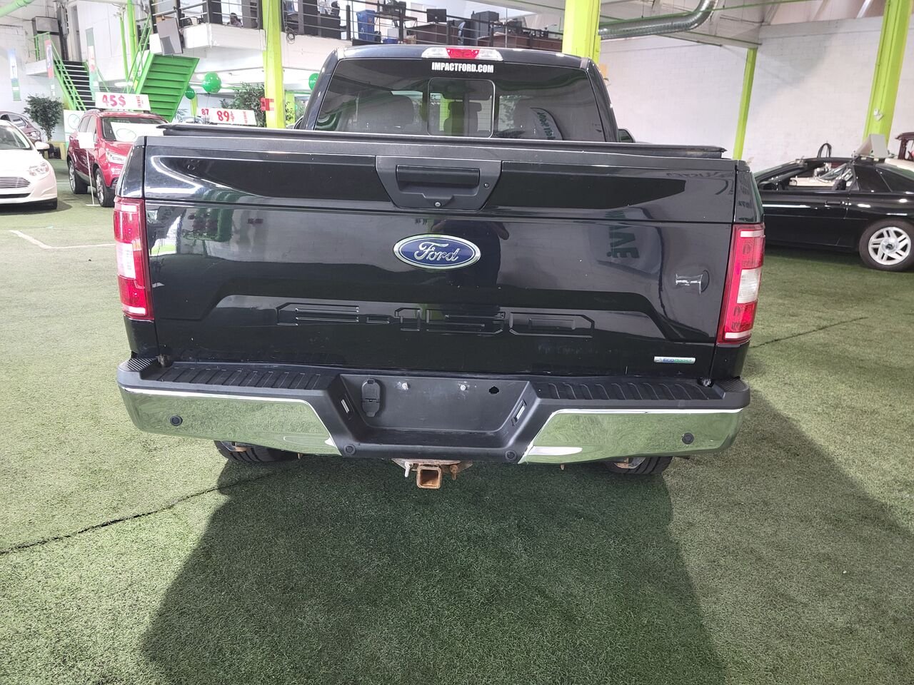 2018 Ford F-150 Black  - photo #4
